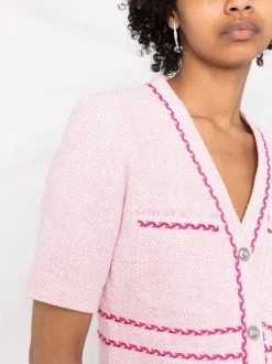 ( Neue Saison ) Maje ROSE Rirose Minikleid Damen -Outlet MAJE Store 18033271 38197137 600