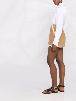 ( Neue Saison ) Maje Bestickter Minirock CAMEL 11 ( Neue Saison ) Maje Bestickter Minirock CAMEL -Outlet MAJE Store 18034073 38231998 600