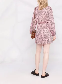 ( Neue Saison ) Maje Kleid Mit Paisley-Print Damen 11 ( Neue Saison ) Maje Kleid Mit Paisley-Print Damen -Outlet MAJE Store 18034089 38194986 600