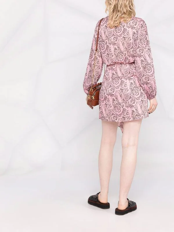 ( Neue Saison ) Maje Kleid Mit Paisley-Print Damen 6 ( Neue Saison ) Maje Kleid Mit Paisley-Print Damen – Bild 4