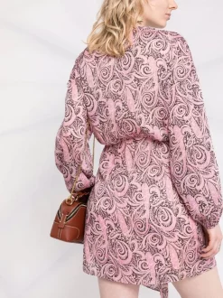 ( Neue Saison ) Maje Kleid Mit Paisley-Print Damen 10 ( Neue Saison ) Maje Kleid Mit Paisley-Print Damen -Outlet MAJE Store 18034089 38194989 600