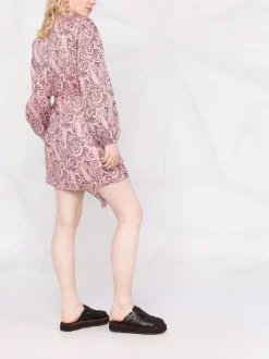 ( Neue Saison ) Maje Kleid Mit Paisley-Print Damen 13 ( Neue Saison ) Maje Kleid Mit Paisley-Print Damen -Outlet MAJE Store 18034089 38198007 600