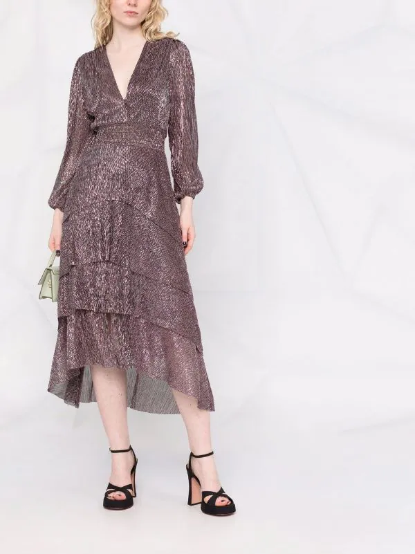 ( Neue Saison ) Maje Kleid Mit Falten Damen 4 ( Neue Saison ) Maje Kleid Mit Falten Damen – Bild 2