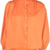 ( Neue Saison ) Maje 0152 Orange Klassisches Hemd Damen 2 ( Neue Saison ) Maje 0152 Orange Klassisches Hemd Damen -Outlet MAJE Store 18034092 38975398 600