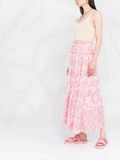 ( Neue Saison ) Maje Midirock Mit Paisley-Print CASHMERE ROSE 11 ( Neue Saison ) Maje Midirock Mit Paisley-Print CASHMERE ROSE -Outlet MAJE Store 18034093 f3699d6b 70ed 4942 9883 8621718e6c85 600