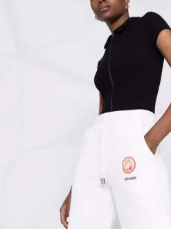 Maje White X Sailor Moon Hose Mit Logo-Print Damen -Outlet MAJE Store 18034100 38226442 600