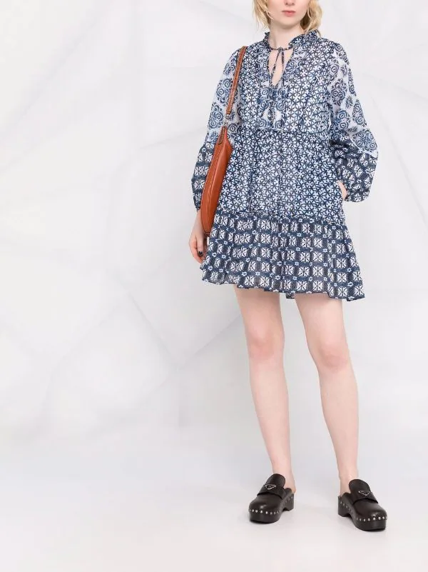 ( Neue Saison ) Maje Kleid Mit Print Damen 4 ( Neue Saison ) Maje Kleid Mit Print Damen – Bild 2