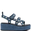 ( Neue Saison ) Maje Fonia Sandalen Blue 2 ( Neue Saison ) Maje Fonia Sandalen Blue -Outlet MAJE Store 18034110 38756027 600
