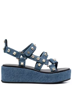 ( Neue Saison ) Maje Fonia Sandalen Blue