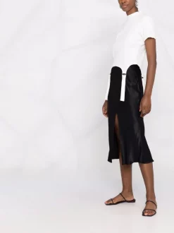 ( Permanente Kollektion ) Maje Rock Mit Schlitz Black 11 ( Permanente Kollektion ) Maje Rock Mit Schlitz Black -Outlet MAJE Store 18034114 38201829 600