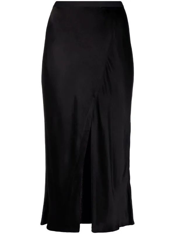 ( Permanente Kollektion ) Maje Rock Mit Schlitz Black 3 ( Permanente Kollektion ) Maje Rock Mit Schlitz Black