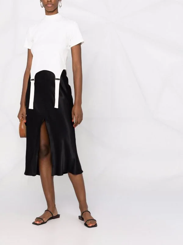 ( Permanente Kollektion ) Maje Rock Mit Schlitz Black 4 ( Permanente Kollektion ) Maje Rock Mit Schlitz Black – Bild 2