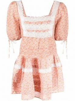 ( Neue Saison ) Maje Kleid Mit Print Damen