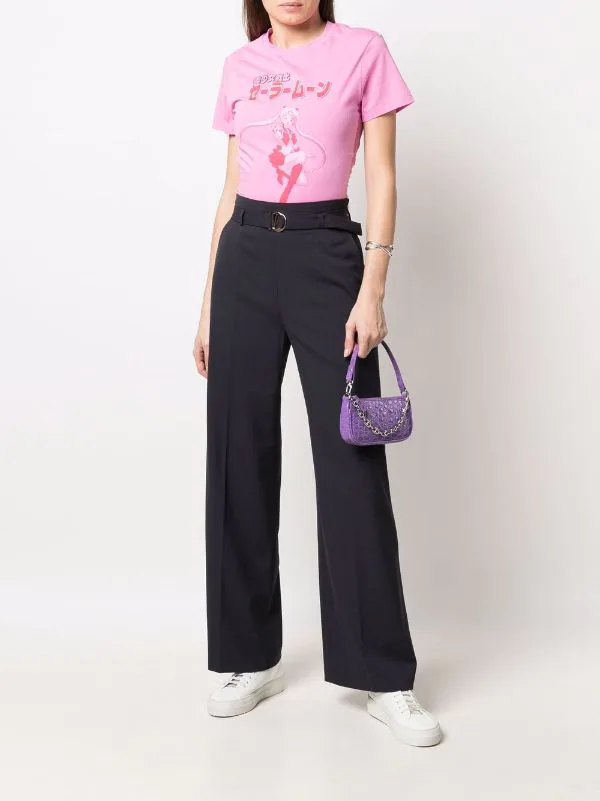 ( Permanente Kollektion ) Maje Weite Hose Mit Gürtel Damen 4 ( Permanente Kollektion ) Maje Weite Hose Mit Gürtel Damen – Bild 2