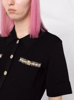 ( Neue Saison ) Maje Black Verziertes Hemd Damen 10 ( Neue Saison ) Maje Black Verziertes Hemd Damen -Outlet MAJE Store 18034130 38207647 600