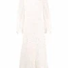 Maje Kleid Mit Lochstickerei Ecru 2 Maje Kleid Mit Lochstickerei Ecru -Outlet MAJE Store 18034137 38211817 600