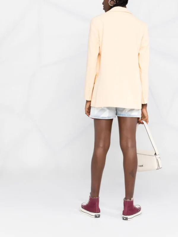 ( Neue Saison ) Maje PALE YELLOW Einreihiger Blazer Damen 6 ( Neue Saison ) Maje PALE YELLOW Einreihiger Blazer Damen – Bild 4