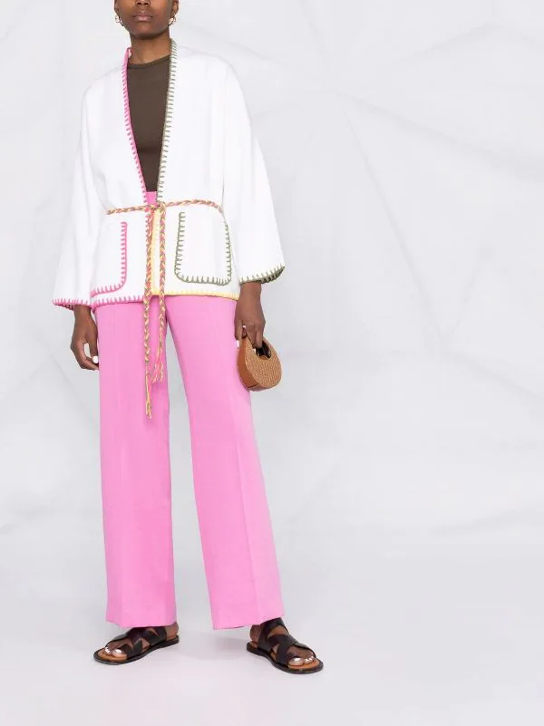 ( Neue Saison ) Maje Cardigan Mit Bindegürtel Damen 4 ( Neue Saison ) Maje Cardigan Mit Bindegürtel Damen – Bild 2