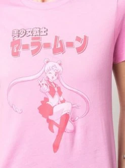 Maje X Sailor Moon T-Shirt Mit Grafischem Print Damen 11 Maje X Sailor Moon T-Shirt Mit Grafischem Print Damen -Outlet MAJE Store 18034140 38754767 600