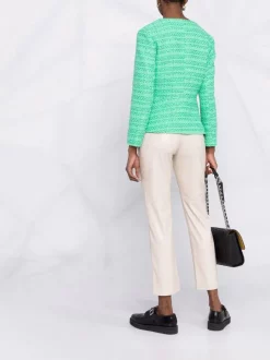 ( Neue Saison ) Maje Green Tweed-Jacke Damen 11 ( Neue Saison ) Maje Green Tweed-Jacke Damen -Outlet MAJE Store 18034143 38210733 600