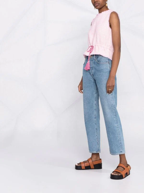 ( Neue Saison ) Maje Pink Lirosa Top Damen 8 ( Neue Saison ) Maje Pink Lirosa Top Damen – Bild 6