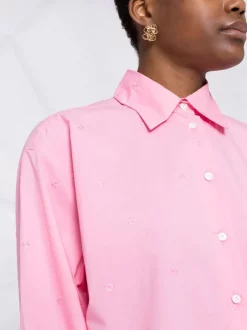 ( Neue Saison ) Maje Hemd Mit Klassischem Kragen Pink 10 ( Neue Saison ) Maje Hemd Mit Klassischem Kragen Pink -Outlet MAJE Store 18034155 38209785 600