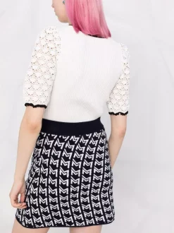 ( Neue Saison ) Maje Intarsien-Rock Mit Monogramm Damen 10 ( Neue Saison ) Maje Intarsien-Rock Mit Monogramm Damen -Outlet MAJE Store 18034166 38202506 600