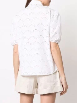 ( Neue Saison ) Maje 10 BLANC Klassisches Hemd Damen -Outlet MAJE Store 18034172 38762550 600