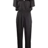 ( Permanente Kollektion ) Maje Jumpsuit Mit Drapierten Ärmeln Black 2 ( Permanente Kollektion ) Maje Jumpsuit Mit Drapierten Ärmeln Black -Outlet MAJE Store 18034181 38211429 600