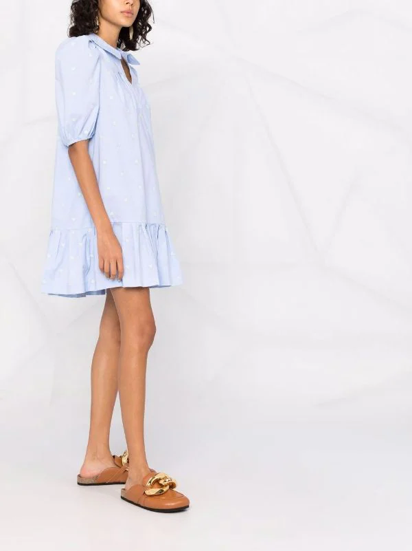 ( Neue Saison ) Maje Kleid Mit Herzstickerei Damen 6 ( Neue Saison ) Maje Kleid Mit Herzstickerei Damen – Bild 4