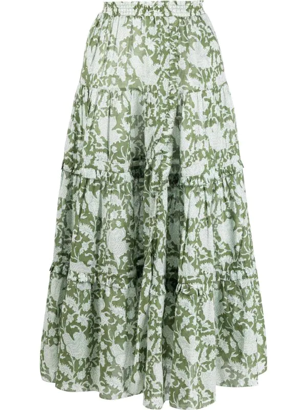 ( Neue Saison ) Maje Hemd Mit Print VERT 3 ( Neue Saison ) Maje Hemd Mit Print VERT