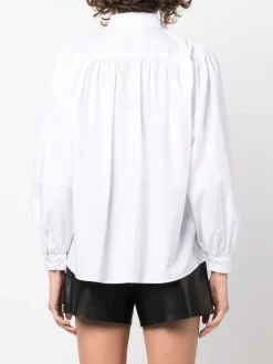 ( Neue Saison ) Maje Cigale Hemd Mit Puffärmeln BLANC 10 ( Neue Saison ) Maje Cigale Hemd Mit Puffärmeln BLANC -Outlet MAJE Store 18045238 39849065 600