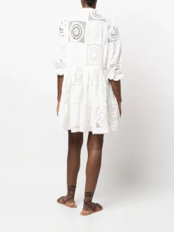 Maje Riblanc Minikleid White -Outlet MAJE Store 18354296 39768610 600