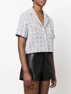 ( Neue Saison ) Maje Vitrole Cropped-Jacke Damen 9 ( Neue Saison ) Maje Vitrole Cropped-Jacke Damen -Outlet MAJE Store 18354379 39768576 600