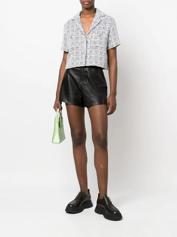 ( Neue Saison ) Maje Vitrole Cropped-Jacke Damen 4 ( Neue Saison ) Maje Vitrole Cropped-Jacke Damen – Bild 2