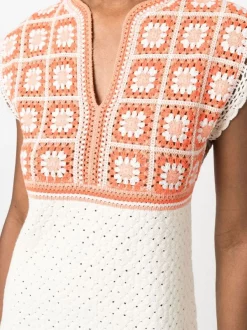 Maje Roby Minikleid Orange -Outlet MAJE Store 18354382 39767810 600