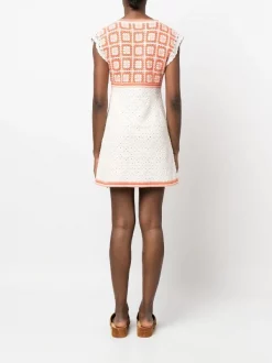 Maje Roby Minikleid Orange -Outlet MAJE Store 18354382 39769118 600