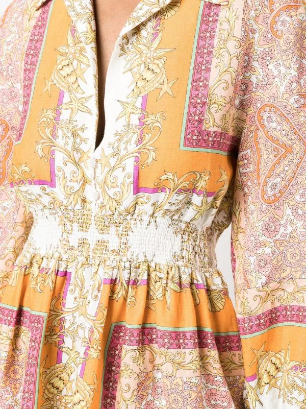 ( Positively Conscious ) Maje Kleid Mit Grafischem Print Damen 7 ( Positively Conscious ) Maje Kleid Mit Grafischem Print Damen – Bild 5