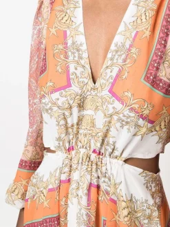 Maje Kleid Mit Grafischem Print Foulard Coquillage 11 Maje Kleid Mit Grafischem Print Foulard Coquillage -Outlet MAJE Store 18355295 39767935 600