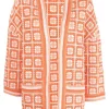 Maje Orange Strickmantel Mit Patches Damen 2 Maje Orange Strickmantel Mit Patches Damen -Outlet MAJE Store 18355306 39768546 600