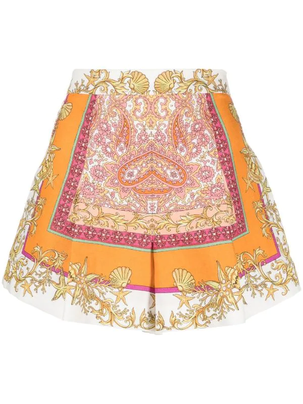 Maje Foulard Coquillage Shorts Mit Grafischem Print Damen 3 Maje Foulard Coquillage Shorts Mit Grafischem Print Damen